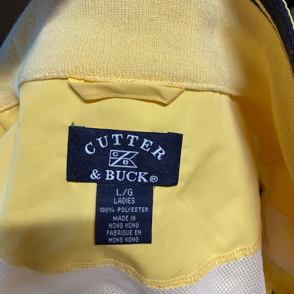 Ladies Cutter and Buck golf shirt and vest. Large. - Picture 8 of 9
